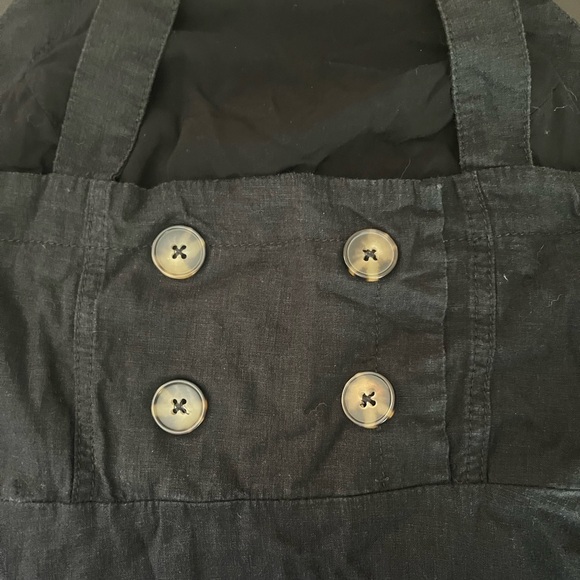 Anthropologie Black Maxi Halter Dress Size 6 - Picture 5 of 16